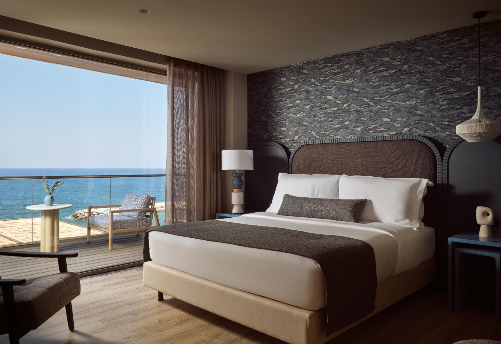 The Royal Blue A Luxury Beach Resort (Adults Only) Pánormos Exterior foto